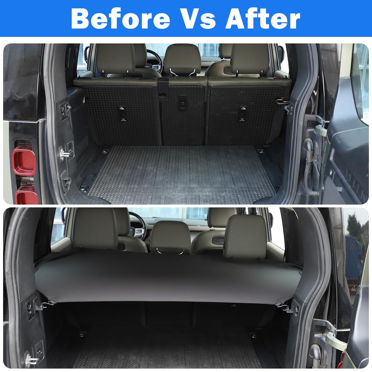 Amazon.com: Trunk Cargo Cover for Land Rover Defender 110 Amazon.com: Trunk Cargo Cover for Land Rover Defender 110