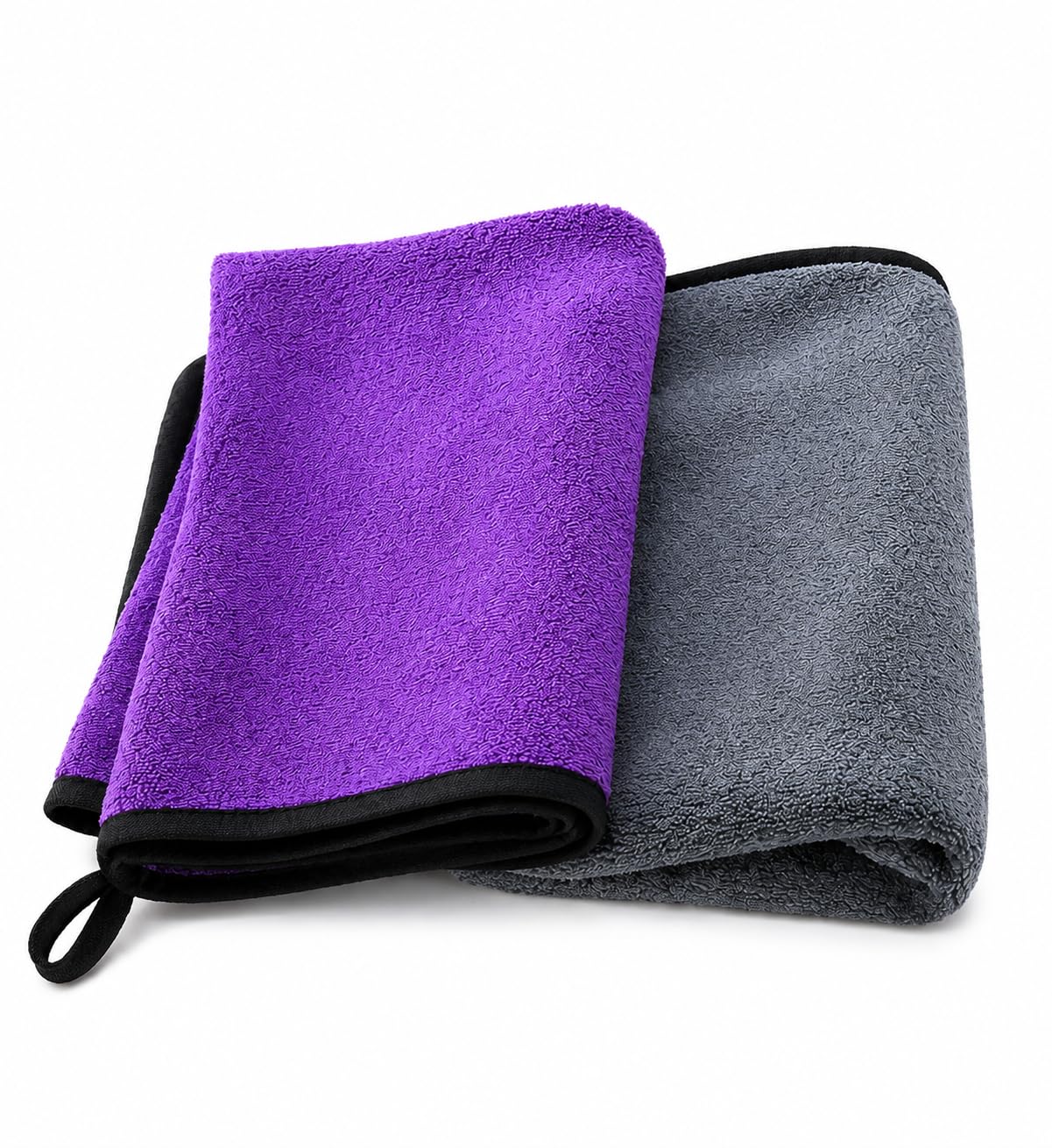 Microfiber Car Cleaning Cloth 500 GSM, 60x40 cm,Pack of 2, Ultra Soft Lint-Free & Highly Absorbent Towel for Car Bike Cleaning, Polishing & Detailing (Purple)-image-41