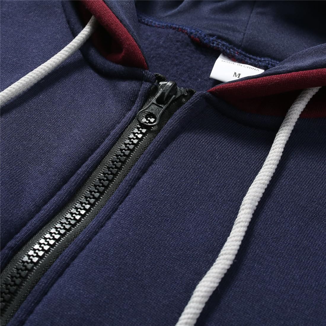 Sweat à Capuche Homme Sweats Manches Longues Pull Homme Couleur Unie Veste Saision avec Poches Kangourou Automne Hiver
