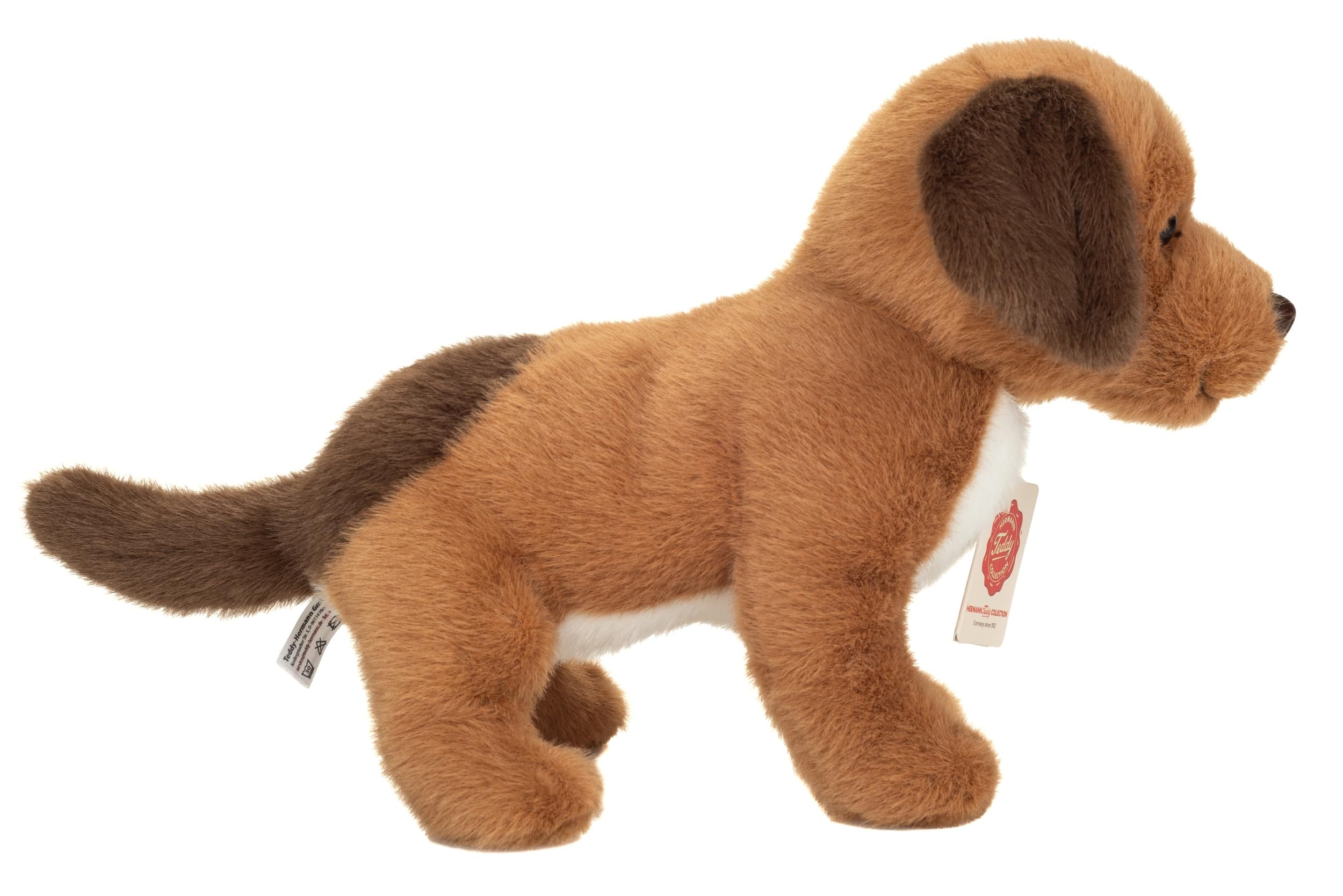 Teddy Hermann 91996 Hundewelpe Milow 25 cm, Kuscheltier