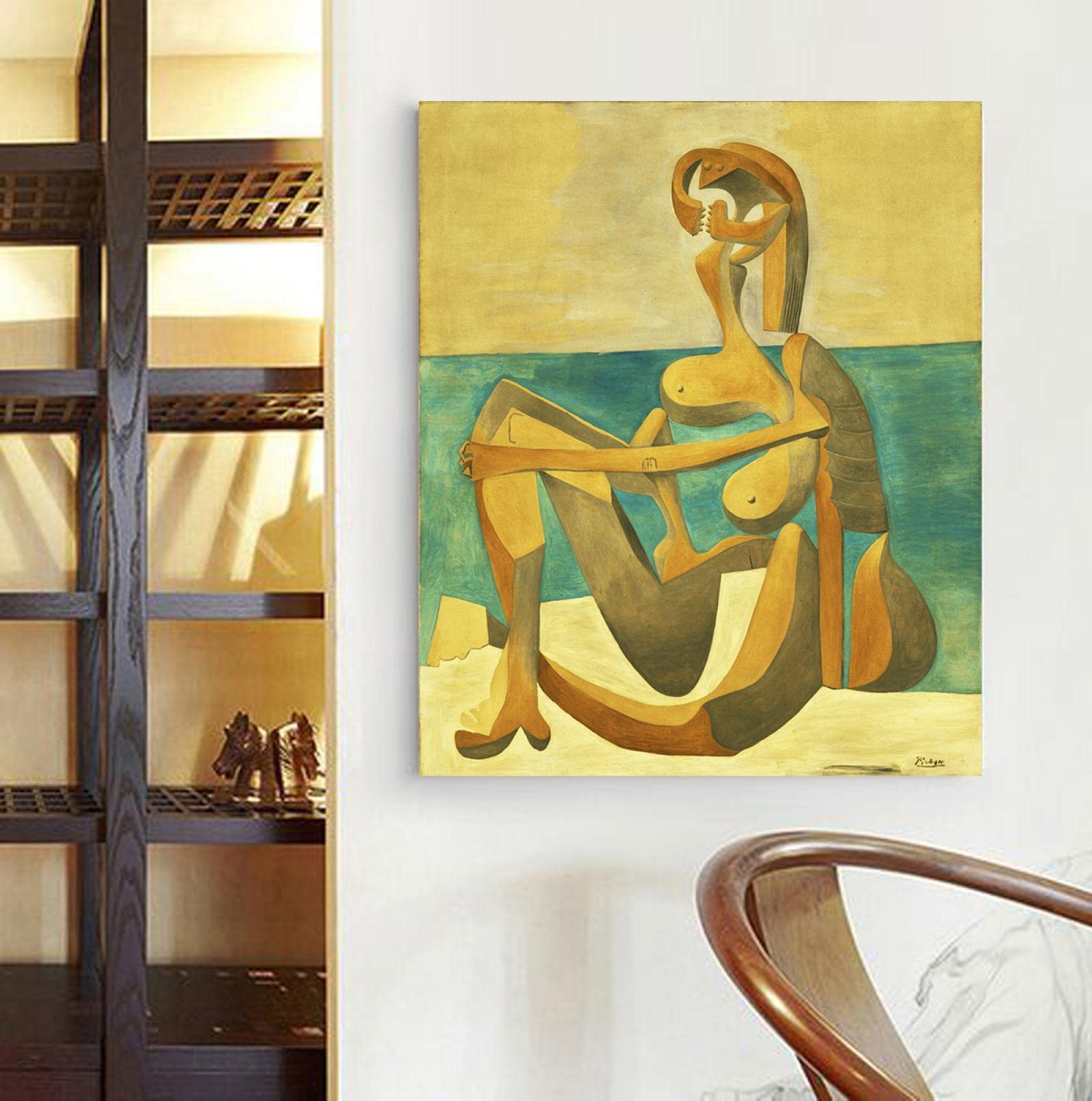 ピカソ絵画   壁掛け パブロ ピカソ ゲルニカ 絵画 名画 インテリア 壁掛け 額入り