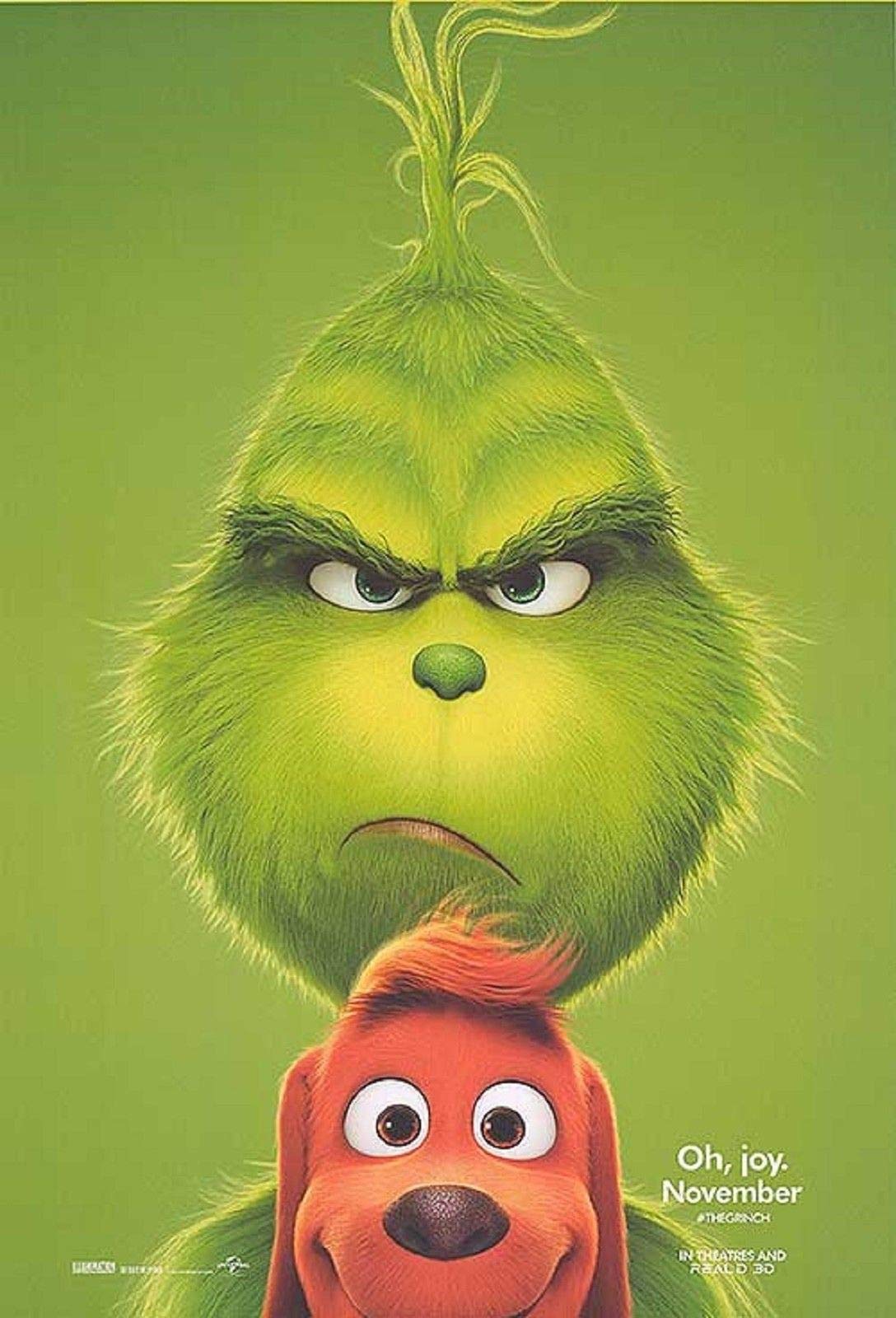 グリンチ　USオリジナル映画ポスター THE GRINCH 11