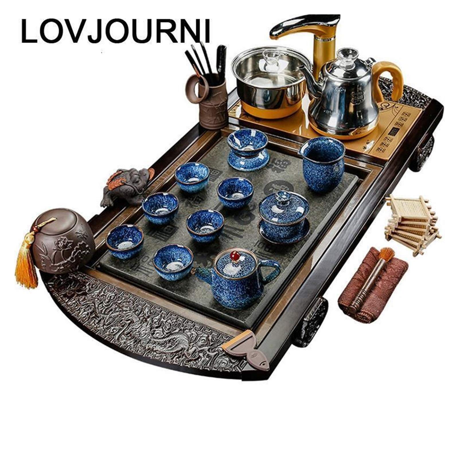 Zestaw do herbaty Akcesoria do dekoracji domu Czajnik Zestaw do herbaty Chiński zestaw do herbaty Ceremonia Zestaw do herbaty Kung Fu Zestaw do herbaty Zestawy upominkowe (kolor: E7) (D2)