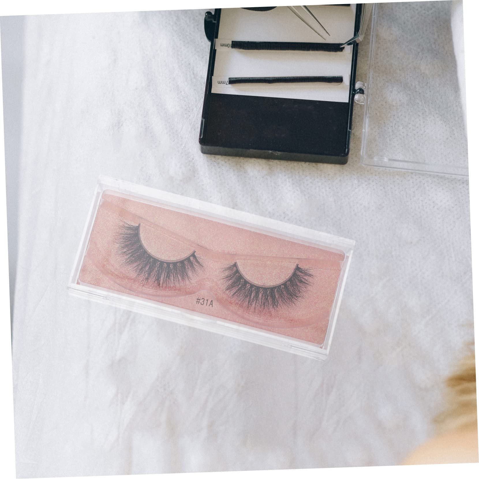 Housoutil 5paia Extension Per Mano Morbide Look e Glamour Per e Ragazze Facili Applicare e Riutilizzabili