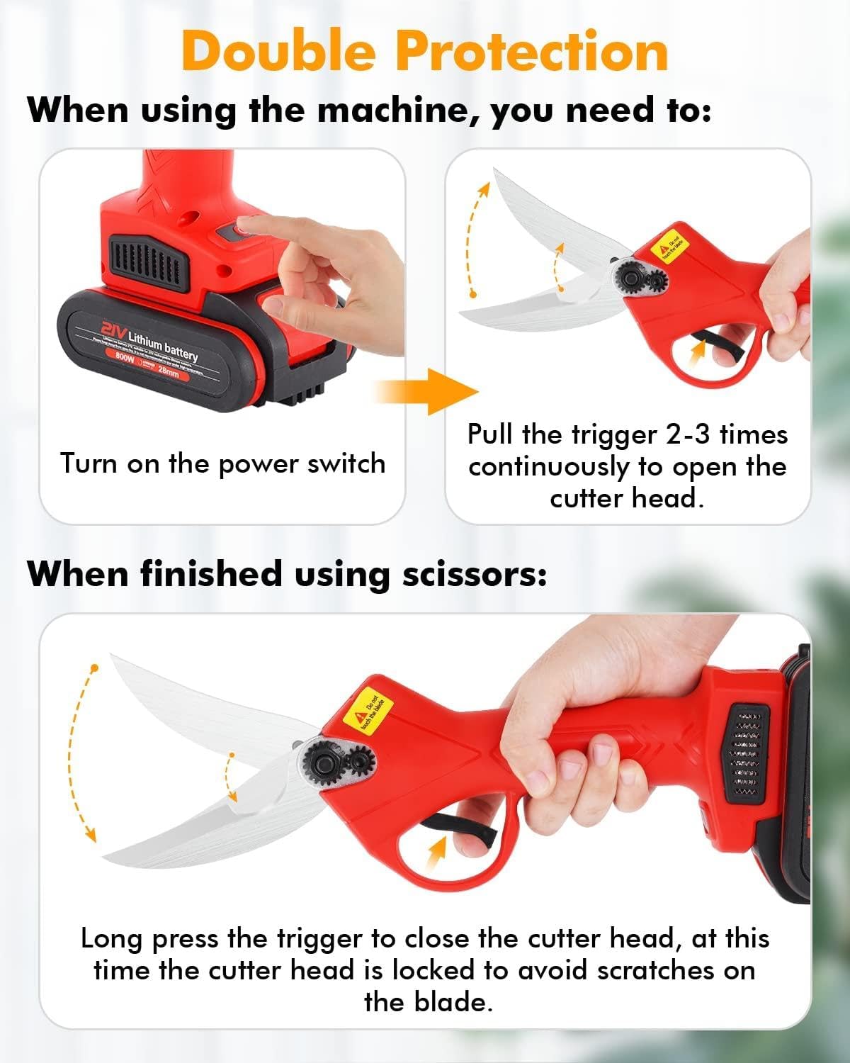 LVTFCO Electric Kitchen Bone Scissors, 21V Lithium Battery Heavy Duty Poultry Shears for Kitchen Cut Chicken Bones Vegetables Crab Legs