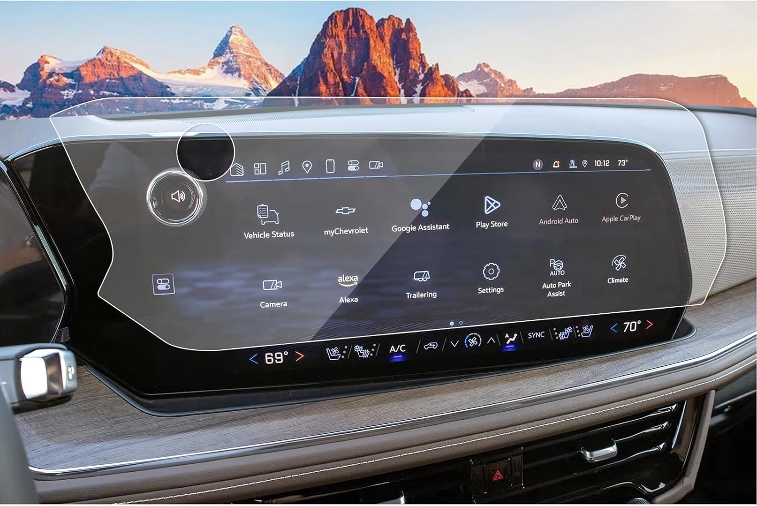 SXCY 4PCS for 2025 2026 Ford Expedition Screen Protector [GPS+Dash] for 2025 2026 Ford Expedition Accessories 2025 2026 Expedition Touch Display Screen Protector[4H Nano]