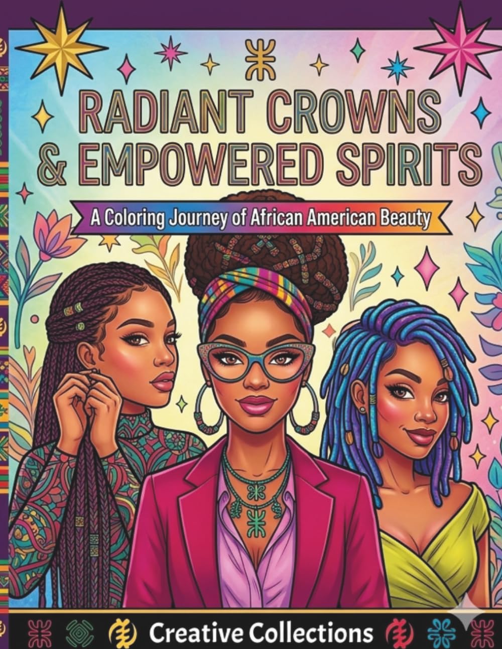 A Coloring Journal of African American Beauty