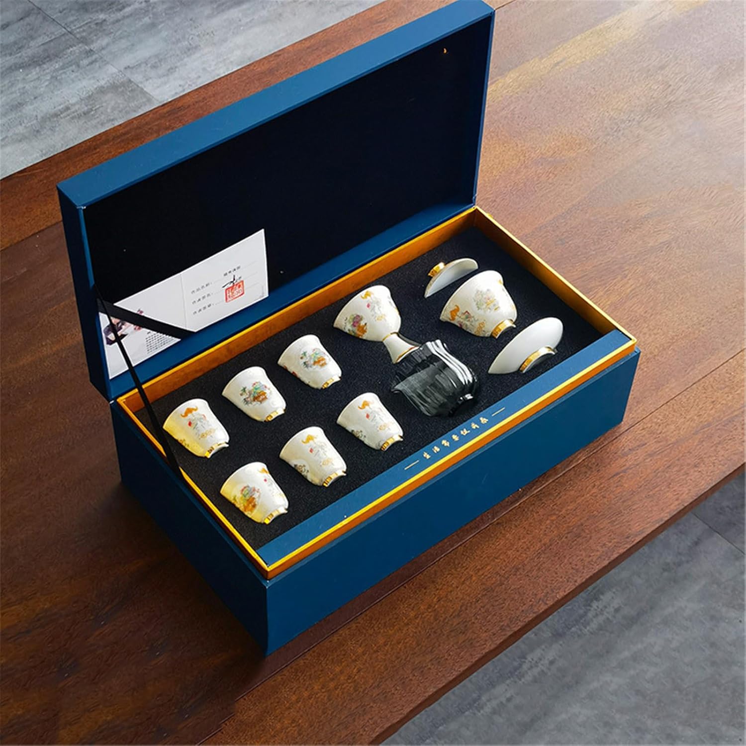 Royal Tea Set Chinese Teacups for Home and Office-set8