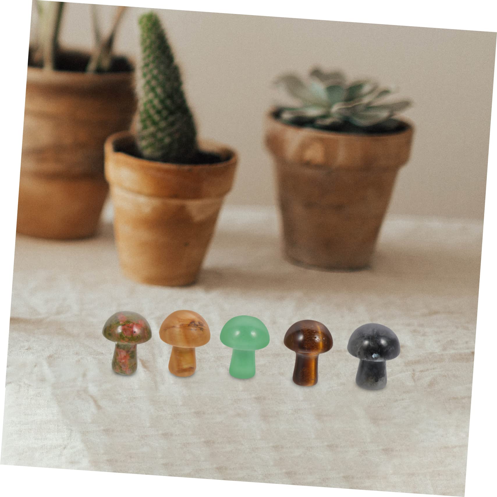 キノコの石 Peach Selenite Mashroom 【Topanga Rocks】 | Karin