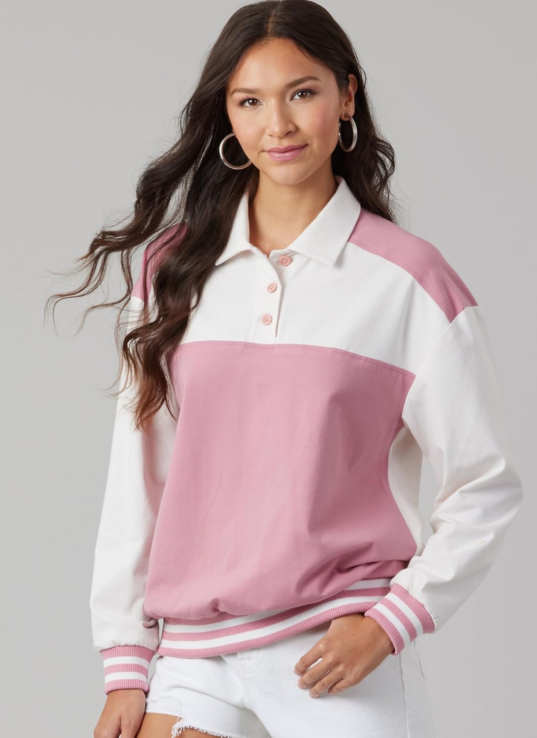 McCall's M8564A Unisex Knit Pullover Tops Sewing Pattern Packet, Design Code M8564, Sizes XS-S-M-L-XL-XXL
