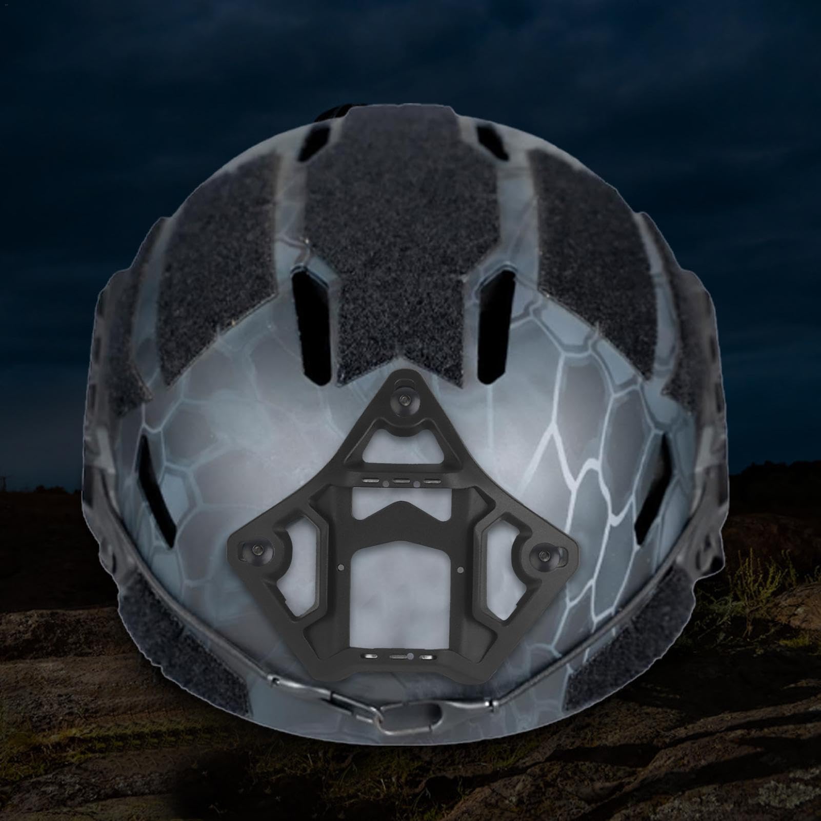 Helmet NVG Mount - Sports Camera Bracket Base - Night Vision Goggles and Sports Camera Bracket Base - Multi-Functional Night Vision Goggles Holder Hat Mount for Extreme Sports, Exploring