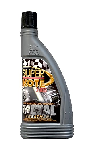 Tratamiento de motor Superkote 2000, tratamiento de metal, súper lubricante, resistente, antifricción, tratamiento de metales del motor, lubricante,