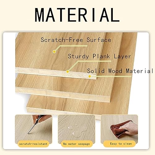 Miniatura 7 de Escritorio para niños, mesa para niños con cajones y estantería, escritorio de madera para niños, estación de trabajo de computadora de aprendizaje