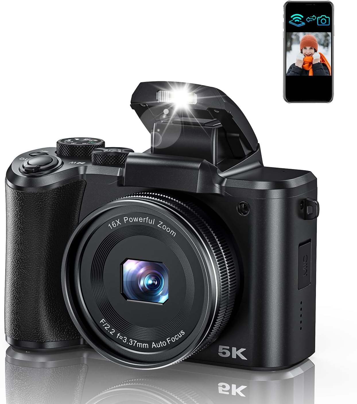 ポケットレトロカメラ、1.4インチLCDスクリーン付き、1080Pミニ