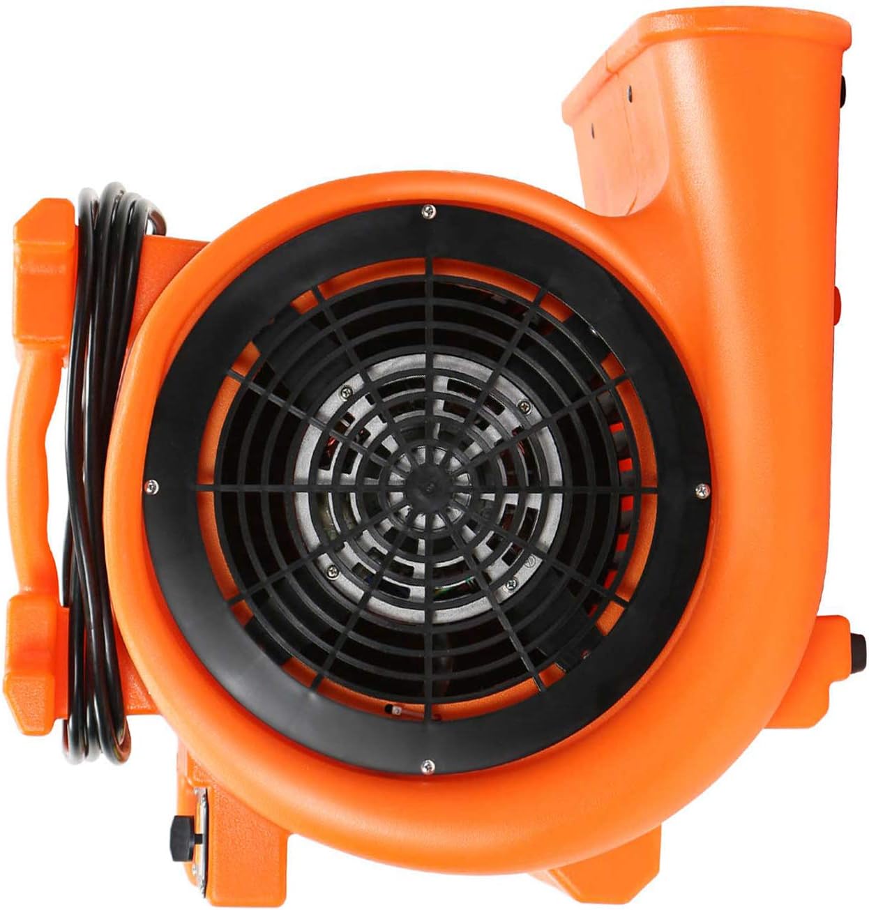 Dryser Air Mover Carpet Dryer 3 Speed 1 HP Industrial Floor Fan - Orange Stackable Carpet Drying Fan Floor Blower