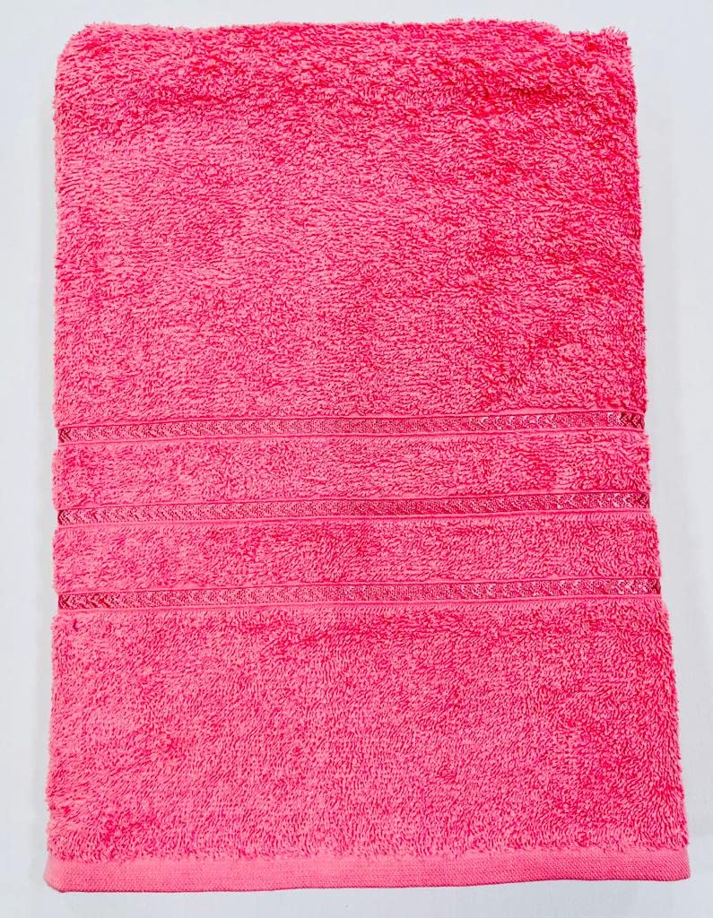 Bombay Dyeing Flora 100% Cotton Rose Pink Xtra Large Size Bath Towel 450 GSM, Solid Colors (180 cm x 90 cm) (B09VL5CR9Y) Amazon Price History, Amazon Price Tracker