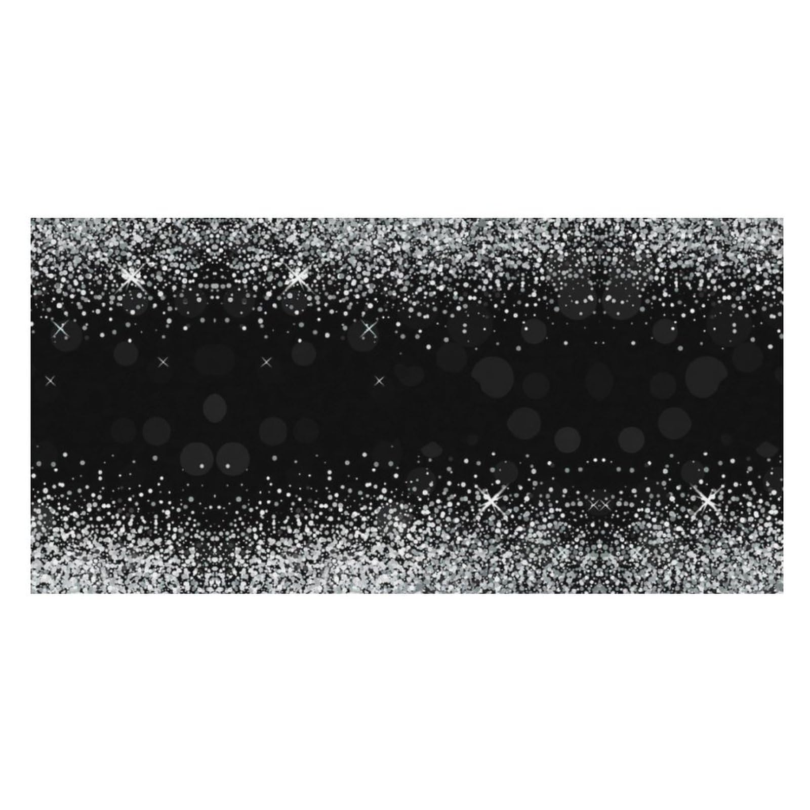 LWORZIIB Beach Towel, Shiny Silver Glitter Bath Towel, Pool Towel Great for Gym Swimming 80 X 160cm