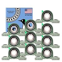 Vista 12 de PGN UCP210-32 Rodamiento de Apoyo en Bloque - Paquete de 1 Rodamientos Montados en Bloque de Apoyo - Rodamientos de Acero Cromo con Abertura de 2