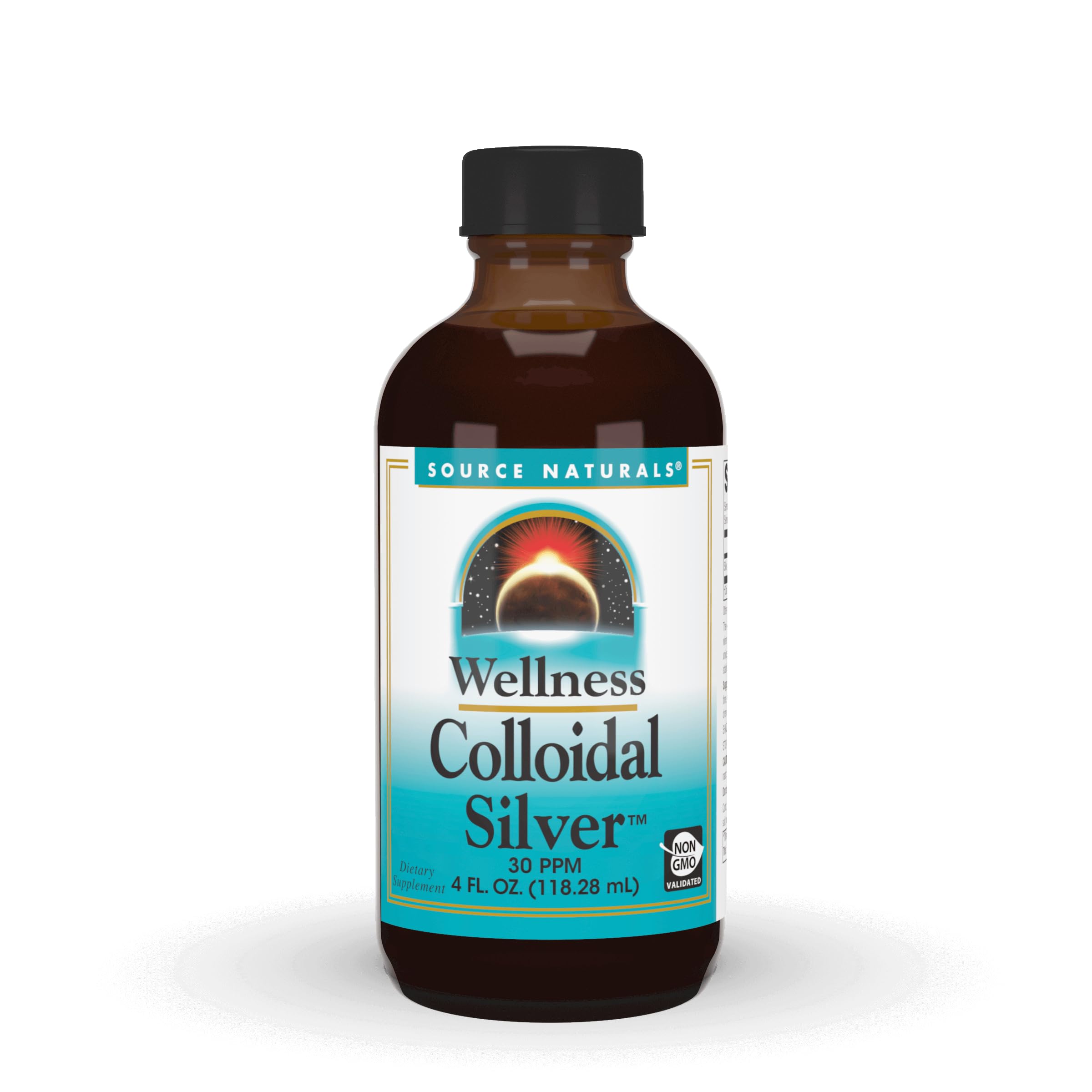 Source Naturals Wellness Colloidal Silver 30 ppm - 4 Fluid oz