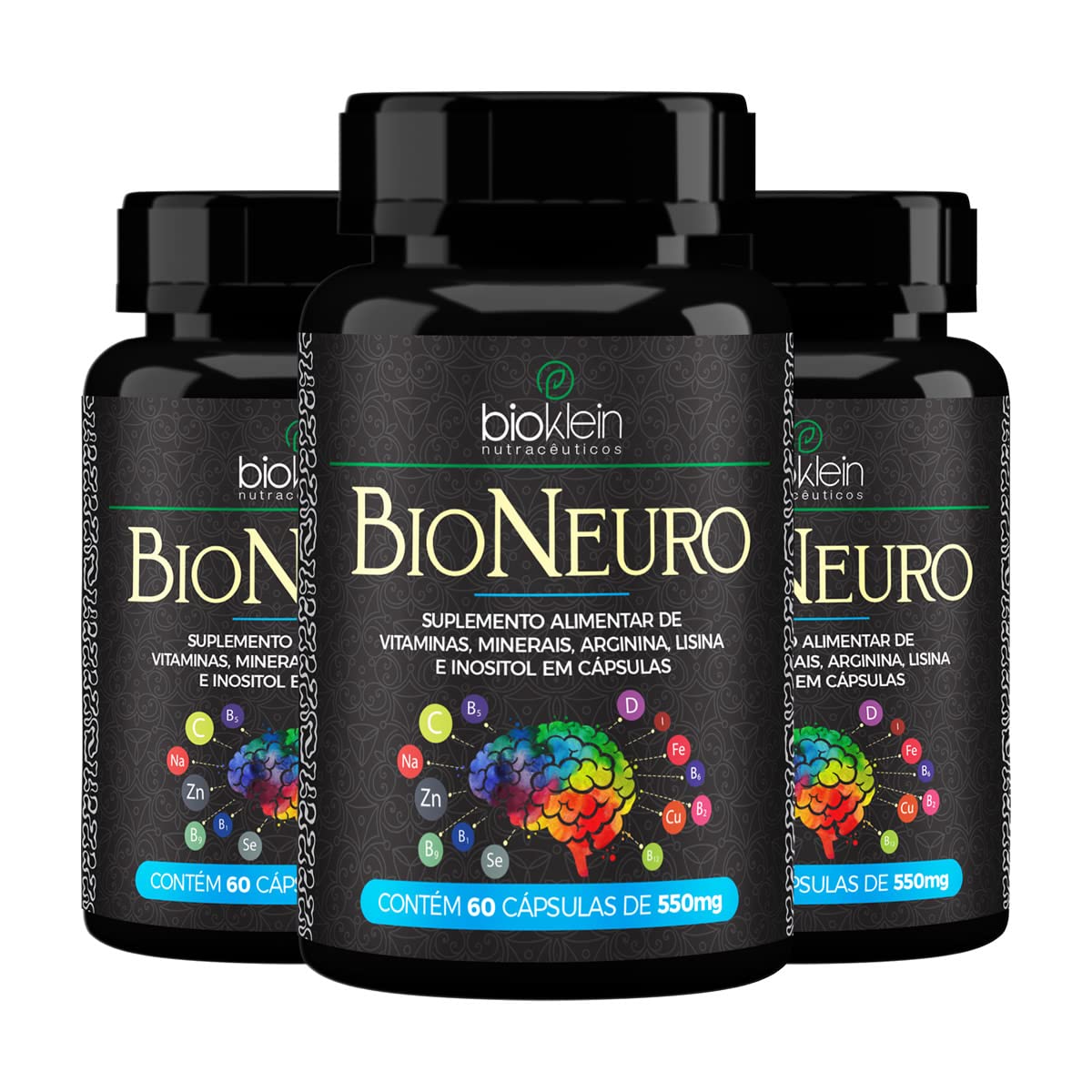 BioNeuro Foco 3x 60 Caps Multivitamínico Minerais Arginina Colina Inositol em promoção! Veja a oferta e mais achadinhos de Vitaminas & Suplementos 2 Hoje é o melhor dia para comprar BioNeuro Foco 3x 60 Caps Multivitamínico Minerais Arginina Colina Inositol com aquele preço maroto! Promoção! Aproveite a oferta! 2