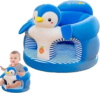 Assento de apoio para bebê - Animal de desenho animado assento de bebê confortável sofá de apoio bonito | Suprimentos para bebês Cadeira de bebê segura para crianças estudantes crianças Kumprohu