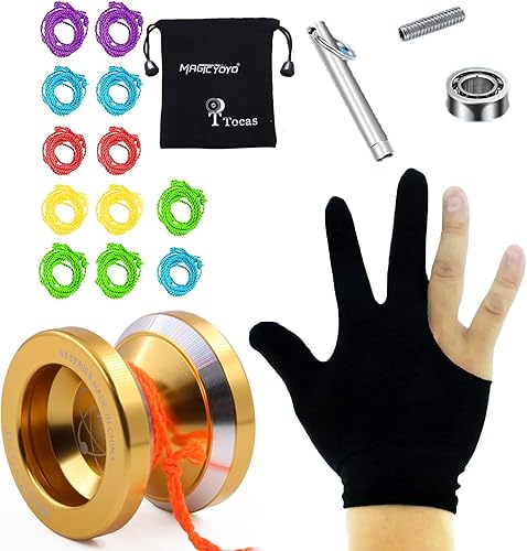 Miniatura 4 de MAGICYOYO Yoyos N8 Yoyo Pro Responsive y Yoyos que no responden para niños, adolescentes y adultos, modos duales de yoyos principiantes a avanzados,