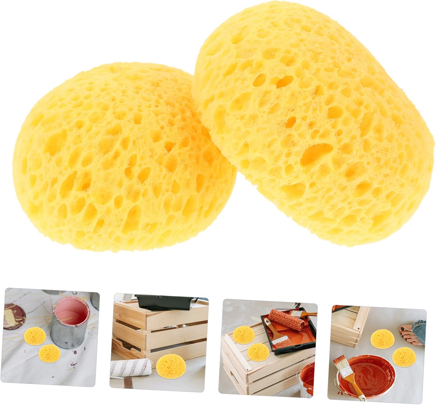 OSALADI 6pcs Painting Sponge for Drywall Wall Decor Texture Patch DIY Repair Kit Grout Sponge