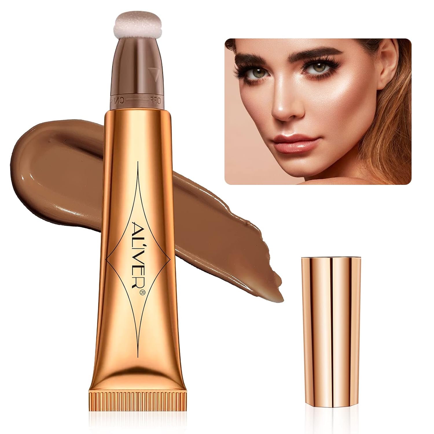 Contour Stick,Contouring Pencil Makeup,Contour Beauty Wand