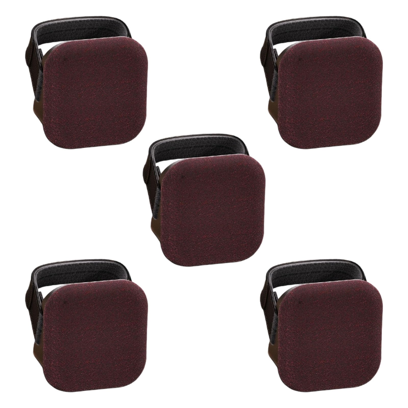 5lots Furniture Glides Antislip Soft Felted Underneath Prevents Scratches on Hard Surfaces Safe Pad