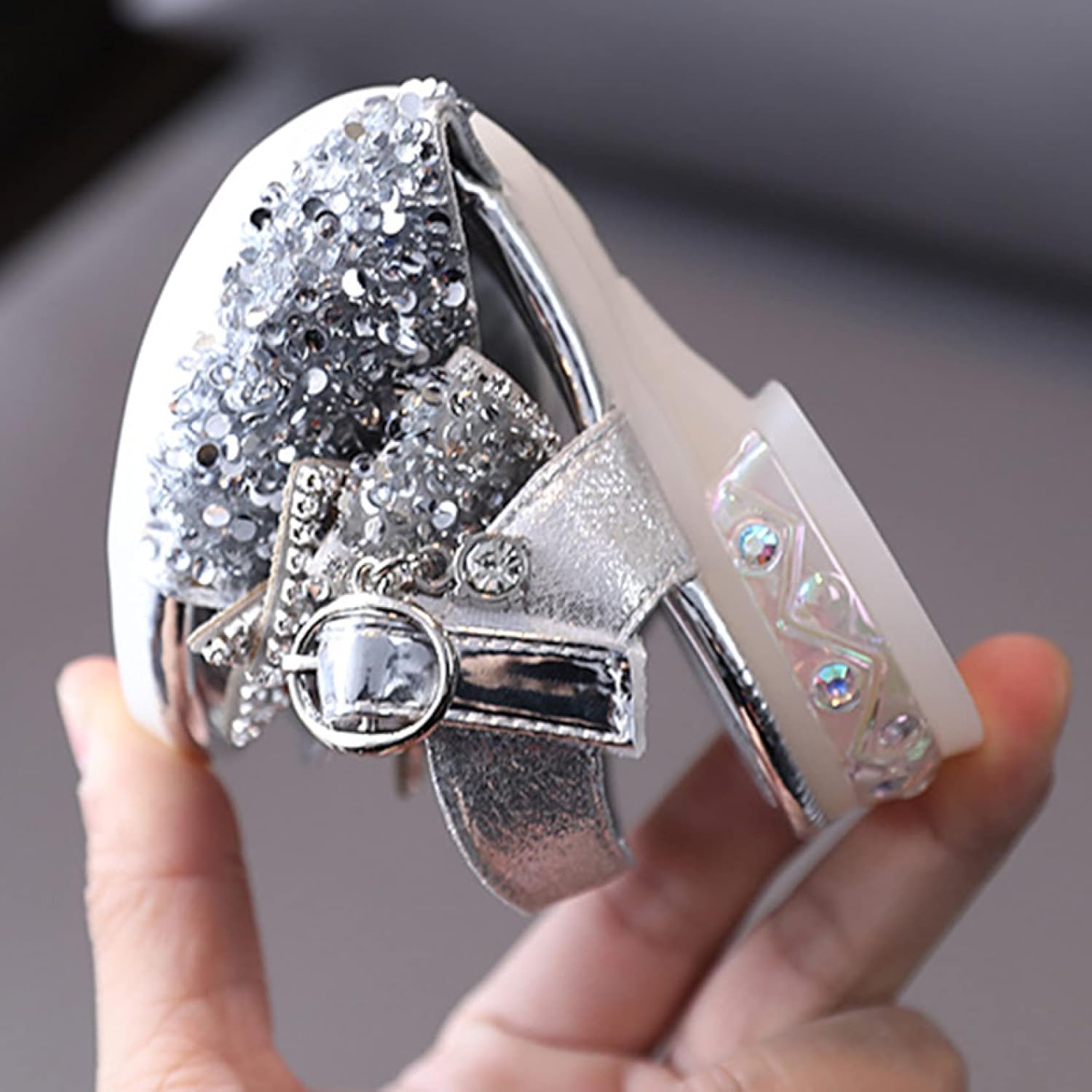 [KLIAN] キッズ 女の子 サンダル ドレスシューズ ガールズ ローファー 学生 ファッション 可愛い 演奏会 発表会 結婚式