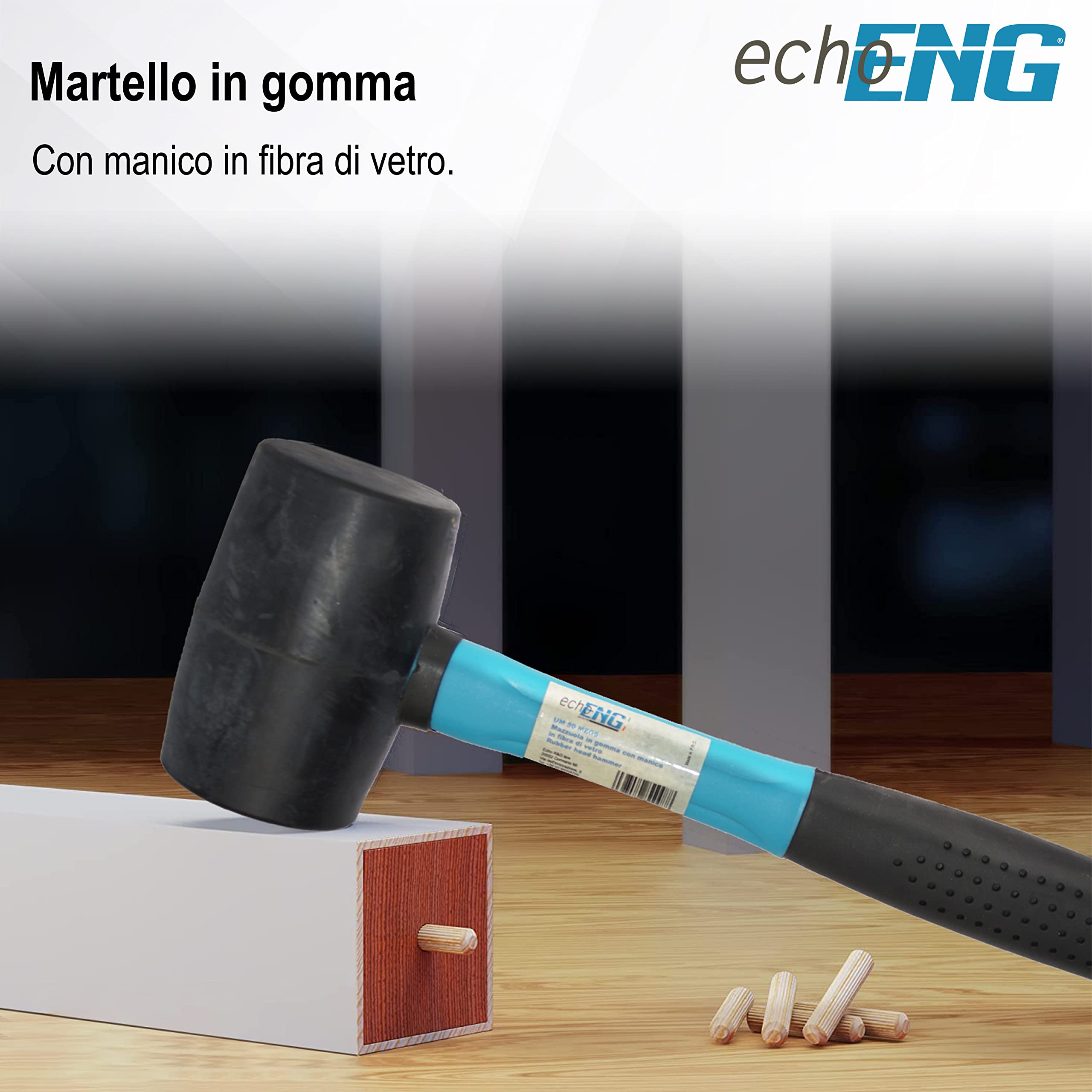 Martello Di Gomma Da 453g - Per Piastrelle, Legno E Lavori Fai-Da-Te - Foto 10