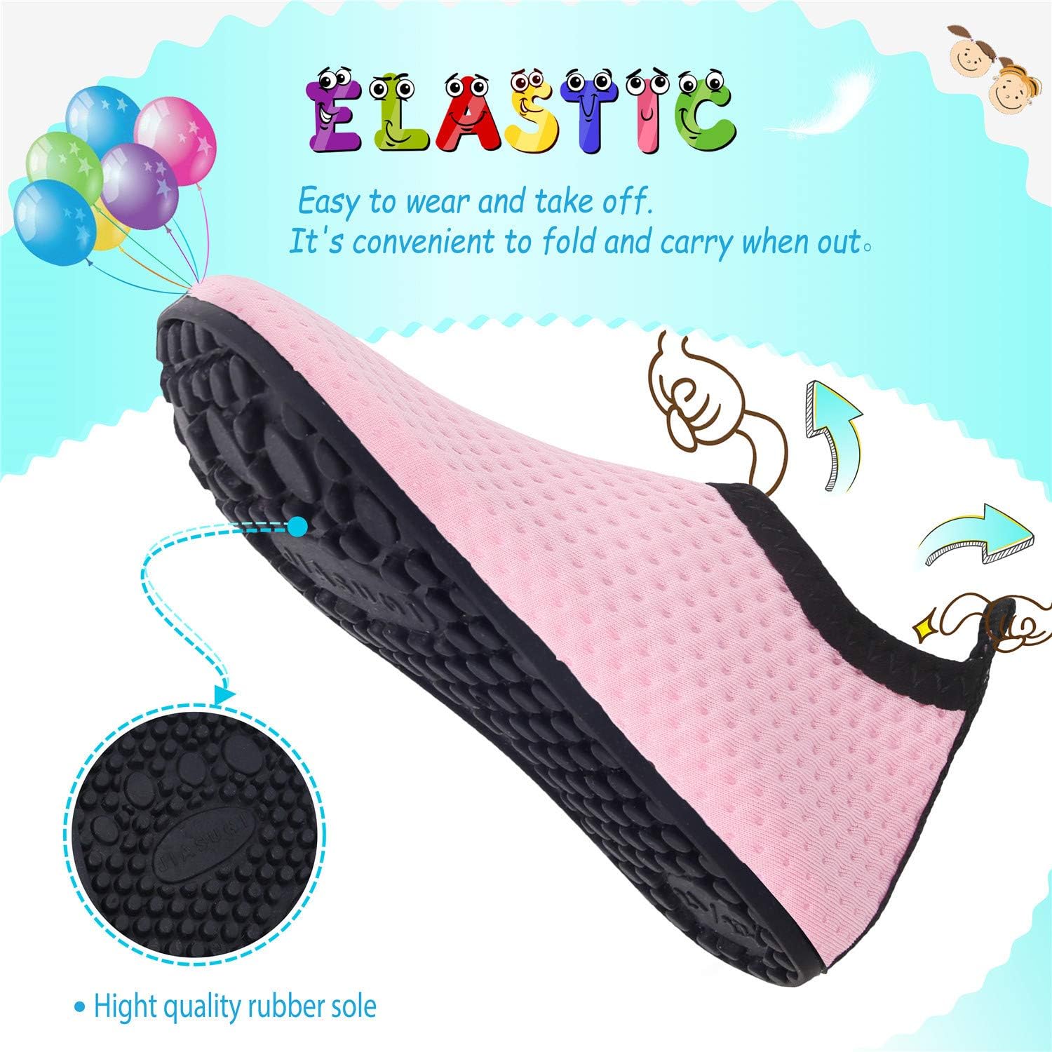 storeofbaby Baby Boys Girls Water Shoes Infant Barefoot Quick Dry Aqua Socks for Swim Beach Pool - Image 5