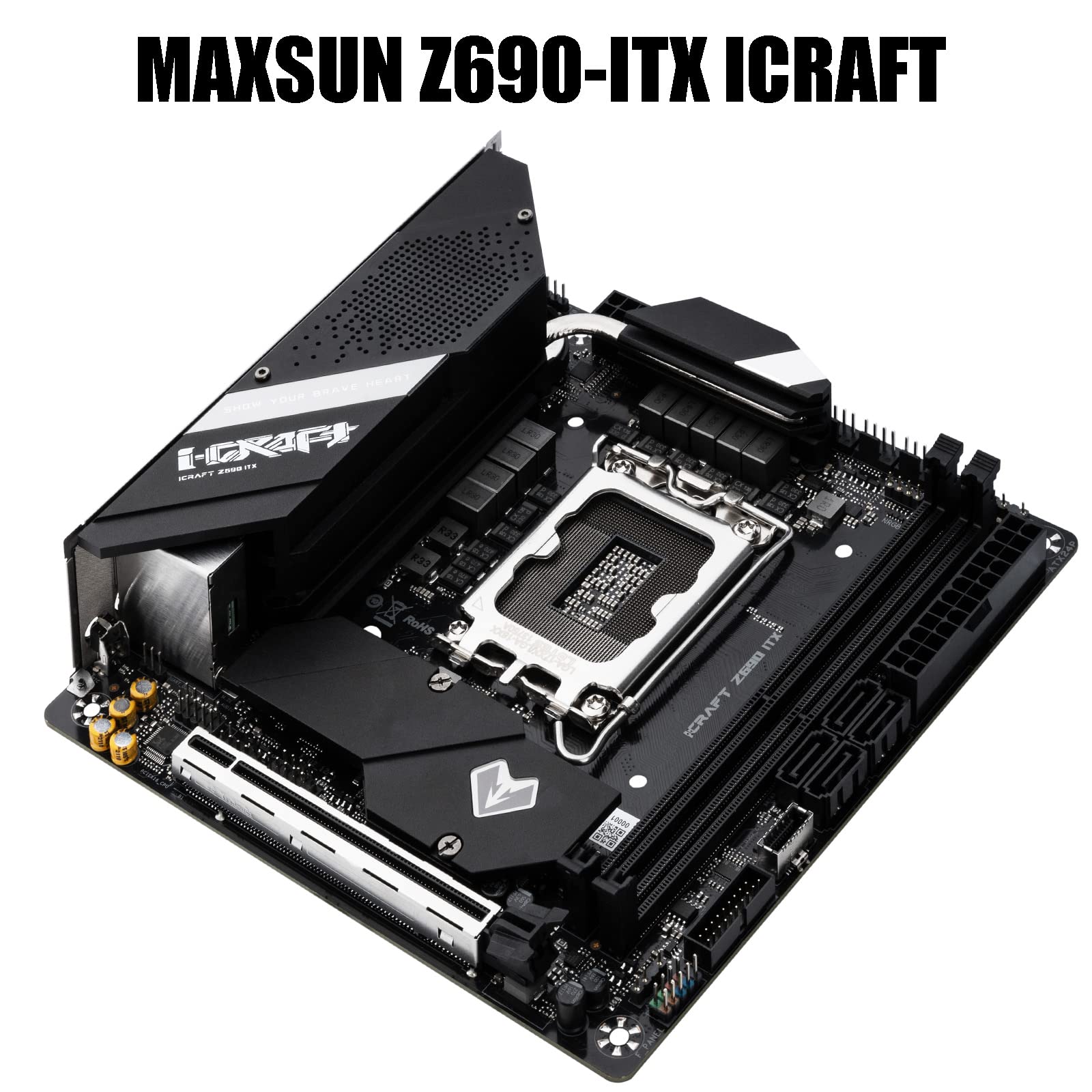 Amazon | MAXSUN iCraft Z690 ITX WiFi (LGA 1700/ Intel Z690/ Mini  
