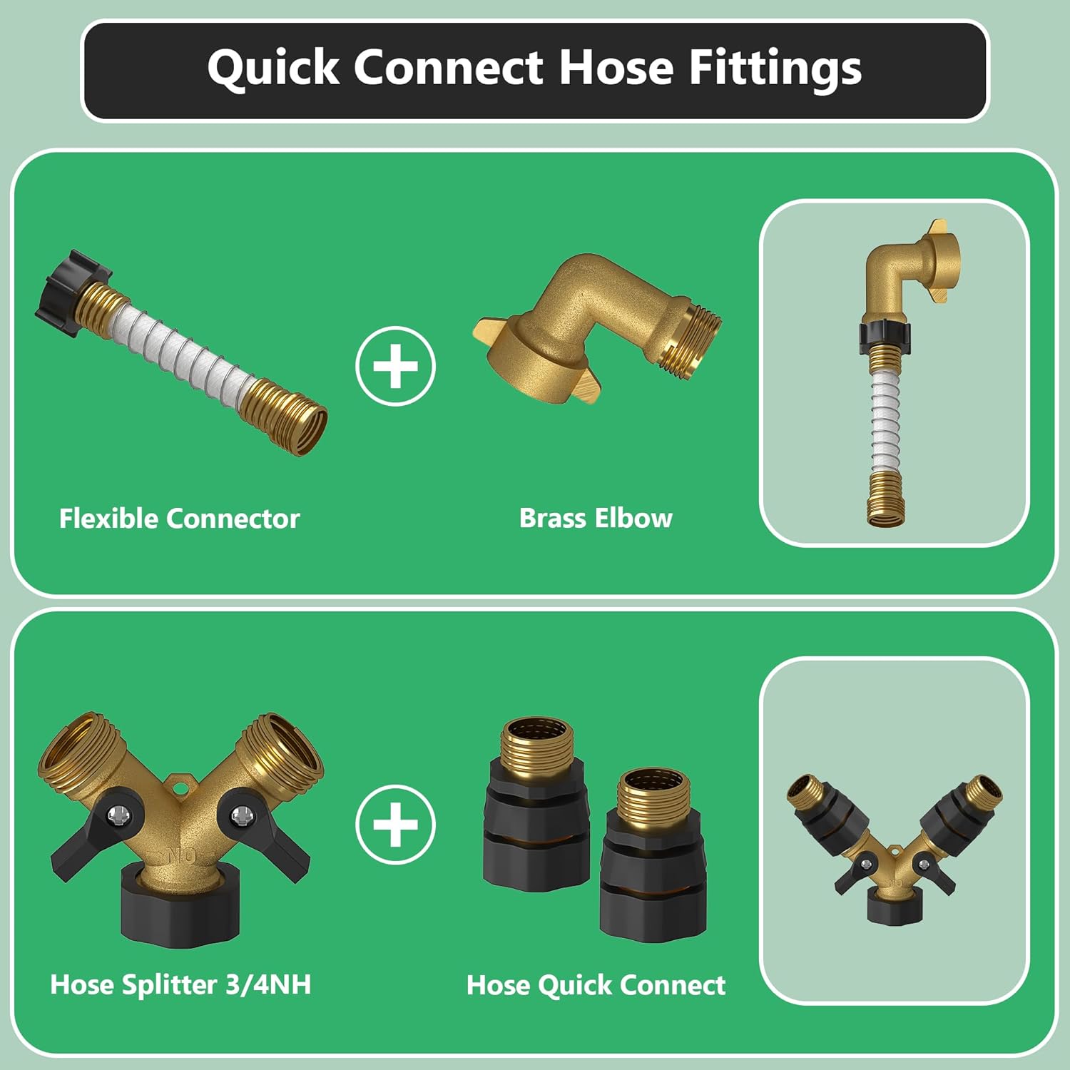 KORVOS RV Winter Camping Bundle: 25FT Heated Drinking Water Hose + All-in-One Fresh Water Kit with Filter, Regulator & Leak-Proof Accessories – Anti-Freeze, BPA-Free, Camping & RV Ready