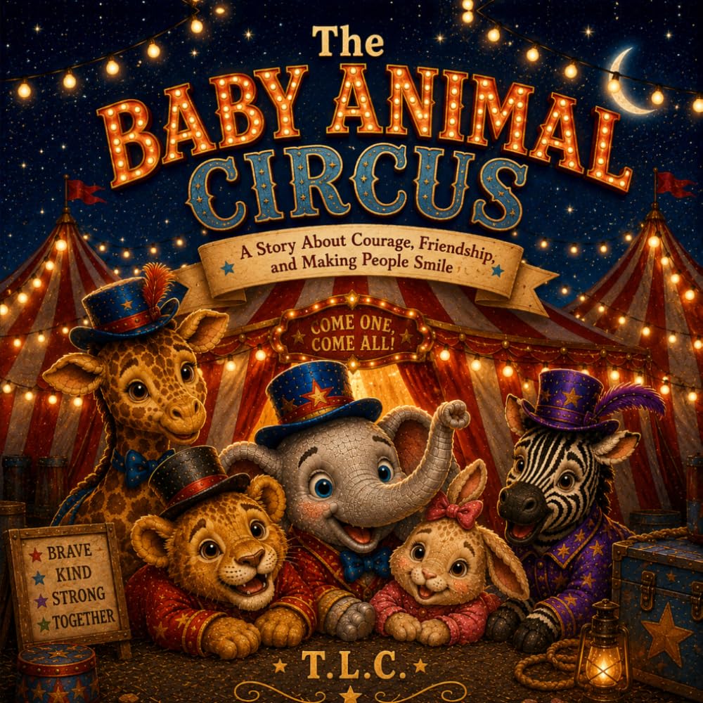 The Baby Animal Circus: A Story About Courage, Friendship, and Making People Smile