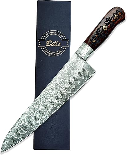 Cuchillo de chef japonés de 8 pulgadas, acero inoxidable de alto carbono, 67 capas, cuchillo de cocina profesional súper afilado forjado con hoja de