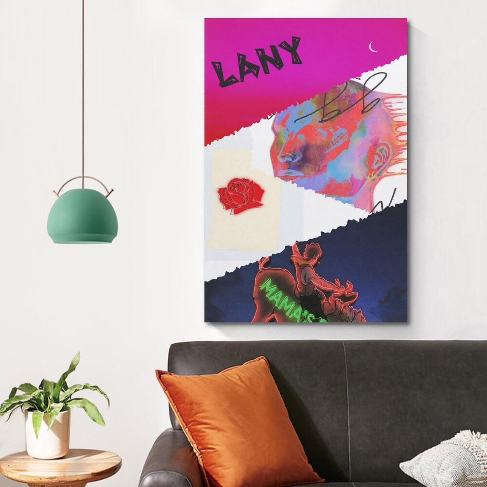 Amazon.co.jp: YNTNDYGV Lanyポスターアルバムカバーポスター 音楽