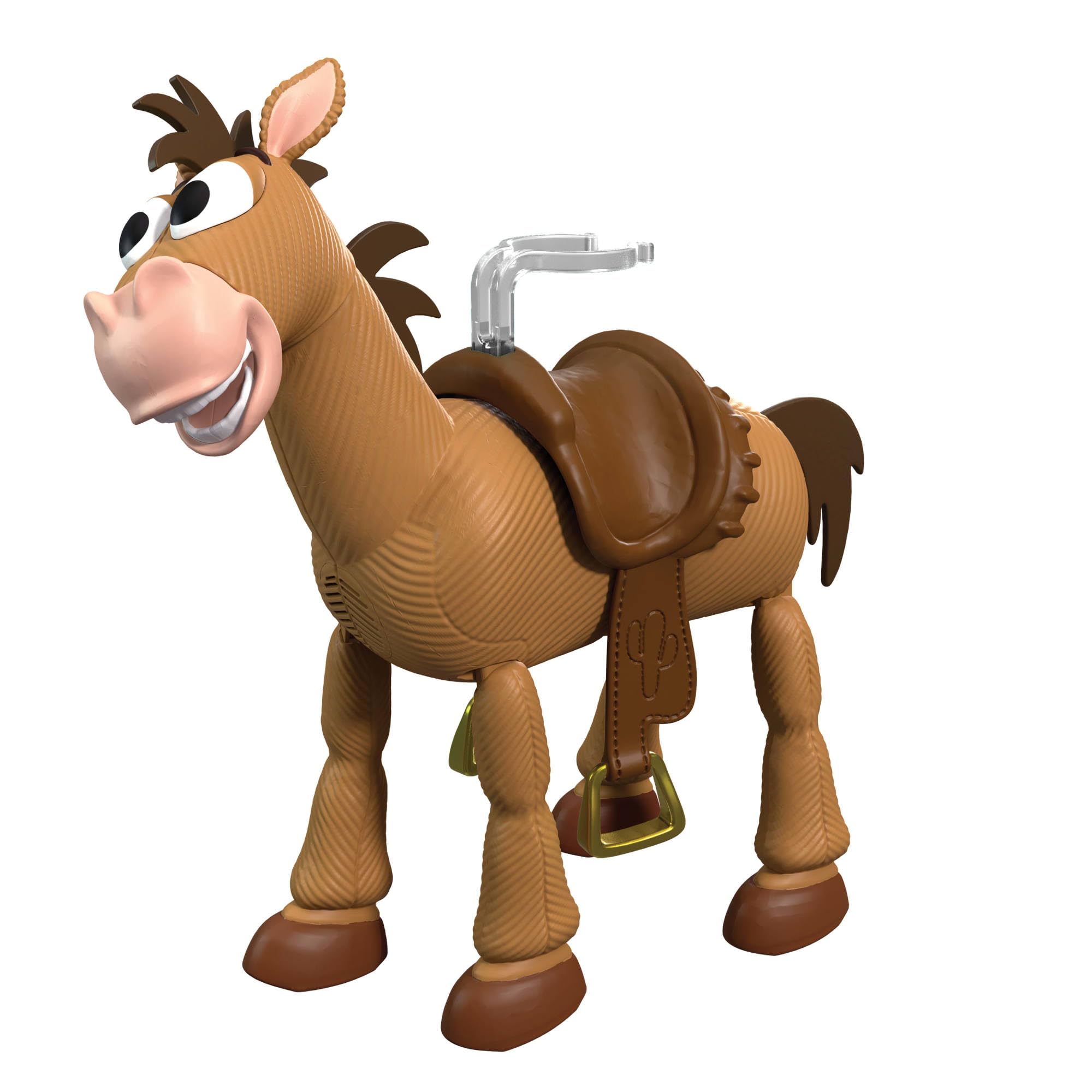 Mattel Disney Pixar Toy Story 5 Hü Hott Bully, maßstabsgetreu zu Einer 30 cm großen Figur gestaltet, Spielzeugpferd mit Fernsteuerung, Geräuschen und Clip für separat erhältliche Figur., JKV52
