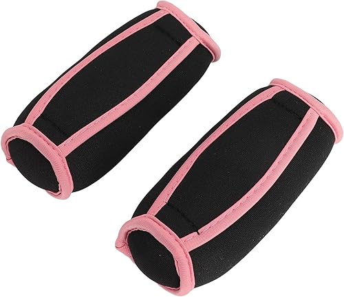 Miniatura 9 de Juego de pesas de mano suaves de 1 libra, par con correa de mano para entrenamiento de fuerza, caminar, trotar, fitness, material de neopreno,