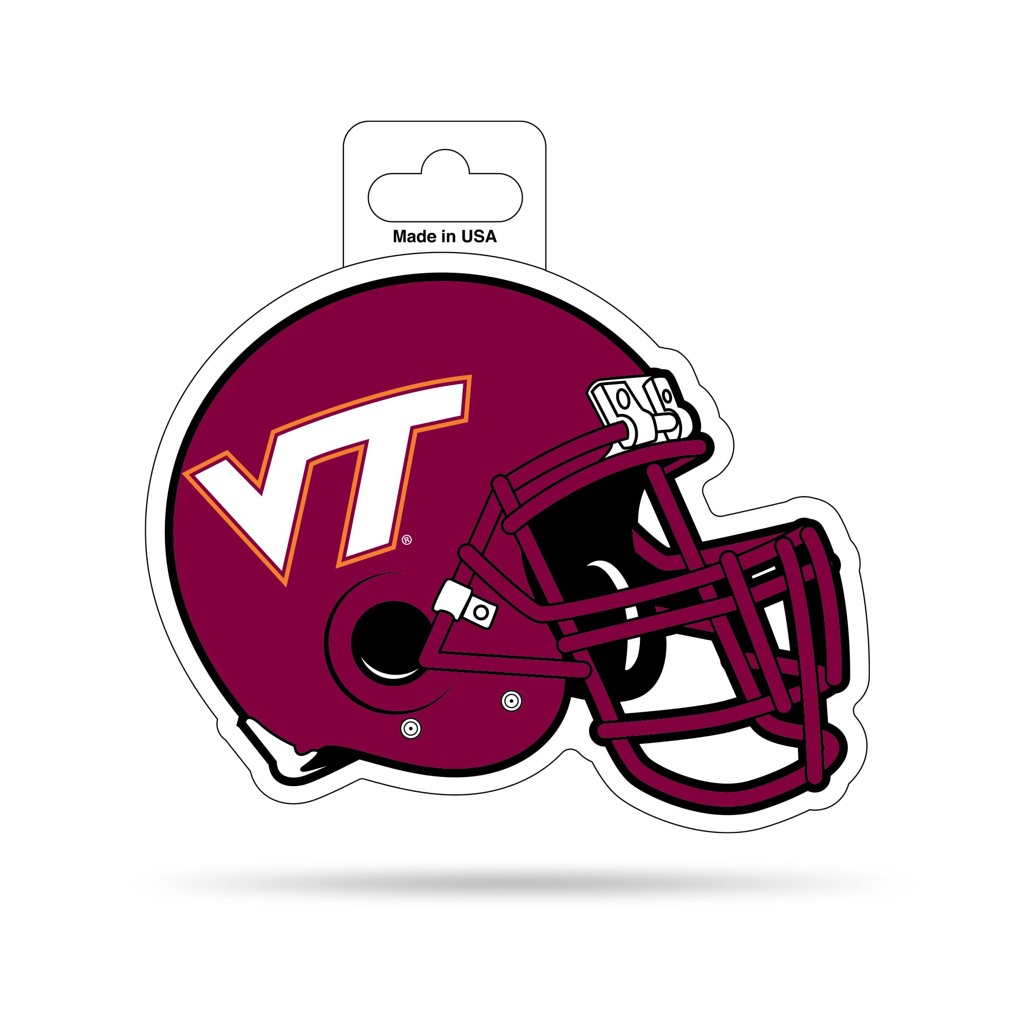 Rico Industries NCAA Appalachian State Mountaineers 4.75" x 5" Shape Cut Helmet Decal