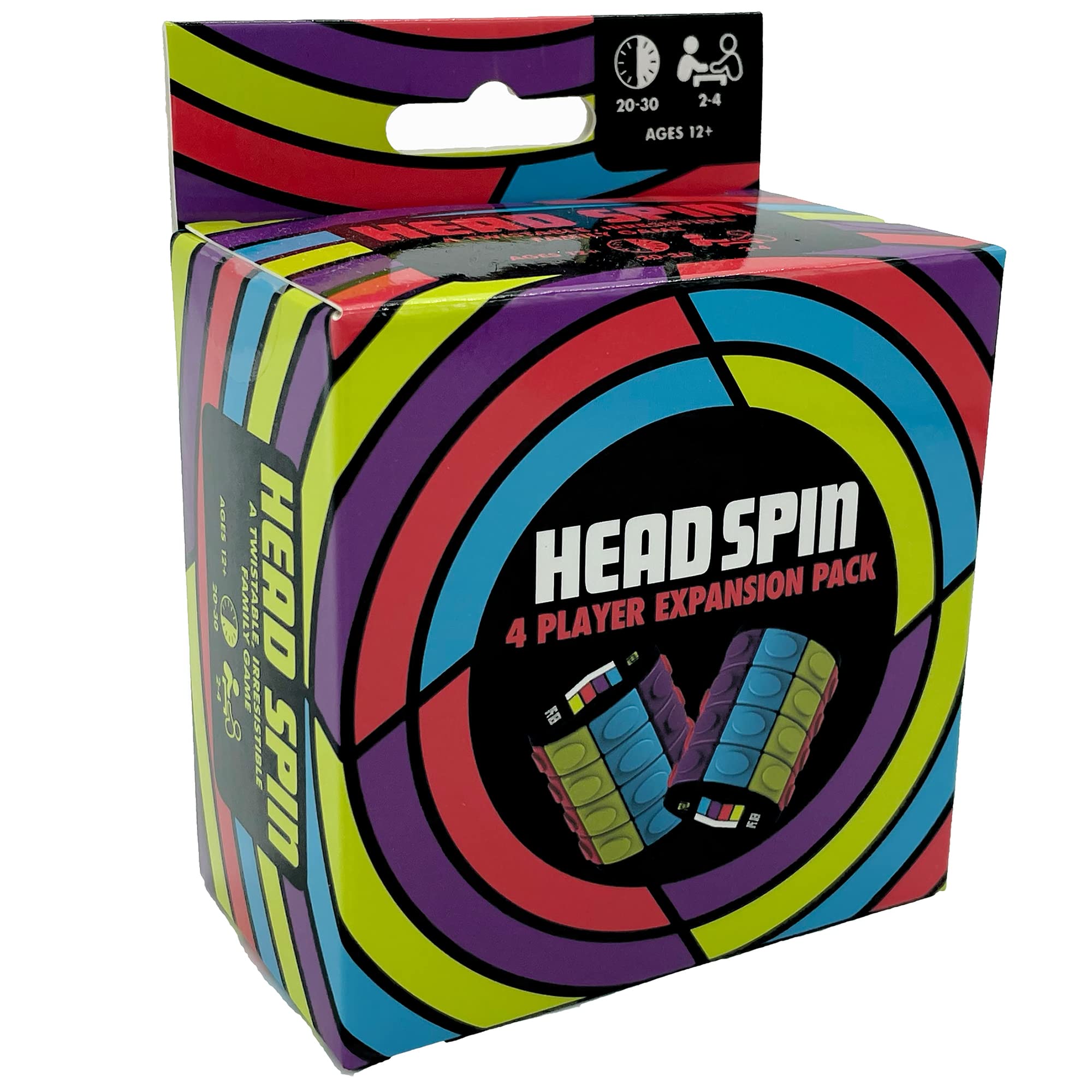 Project GeniusHead Spin, Expansion Pack, Fun Card Game, for 2 to 4 Players, Ages 12 and up