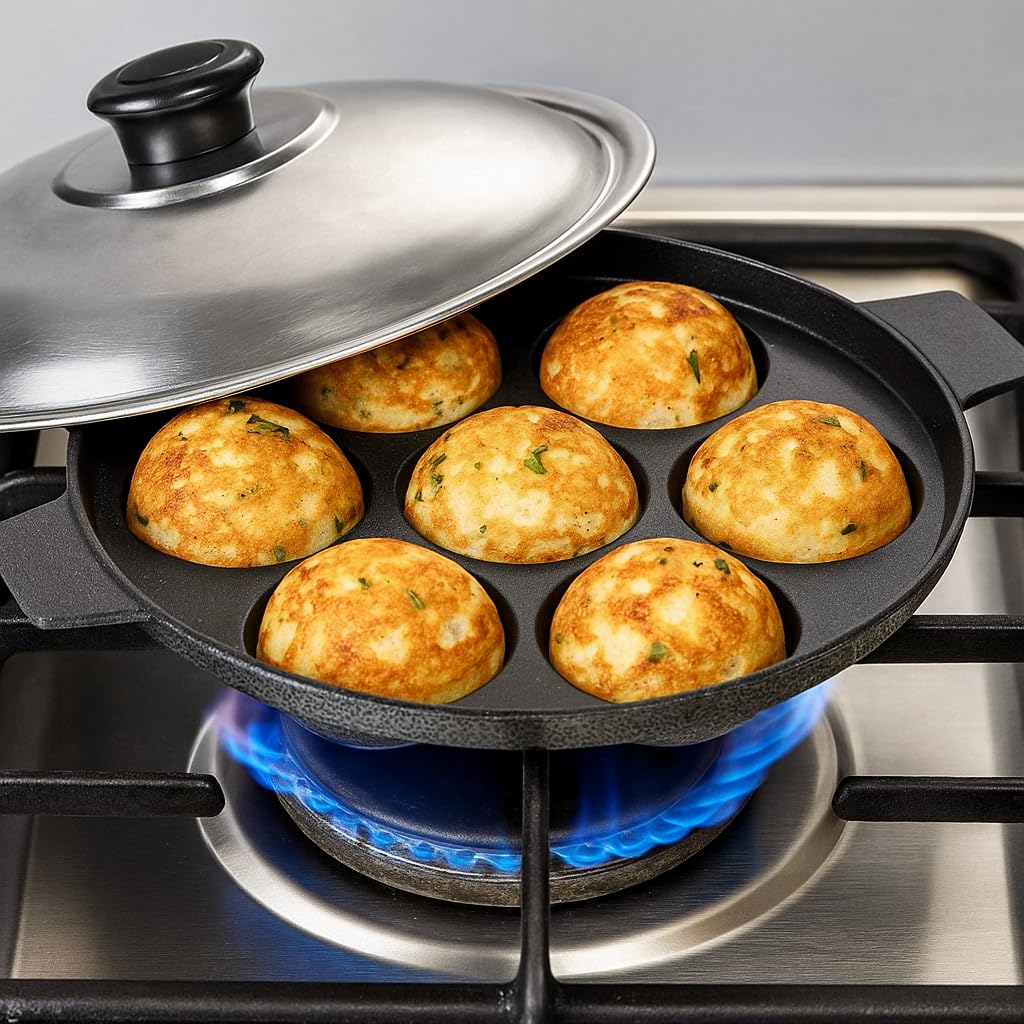 DBY Appam Pan - Make Delicious Appams! -4 DBY Appam Pan - Make Delicious Appams! -4