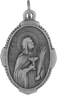 Venerare Traditional Catholic Saint Medal (Saint Lucy)