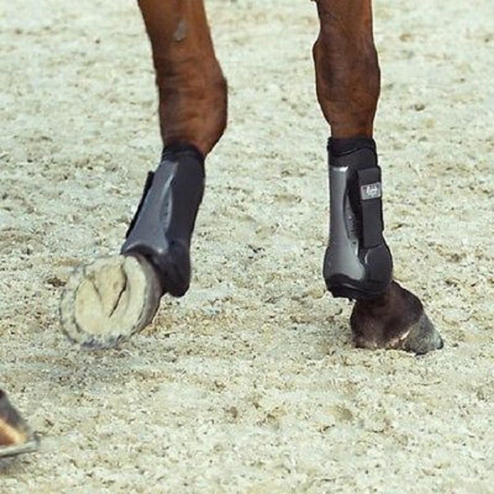 HORZE Jumping Impact Air Shock Cushions Protective Tendon Boots Neoprene Lined