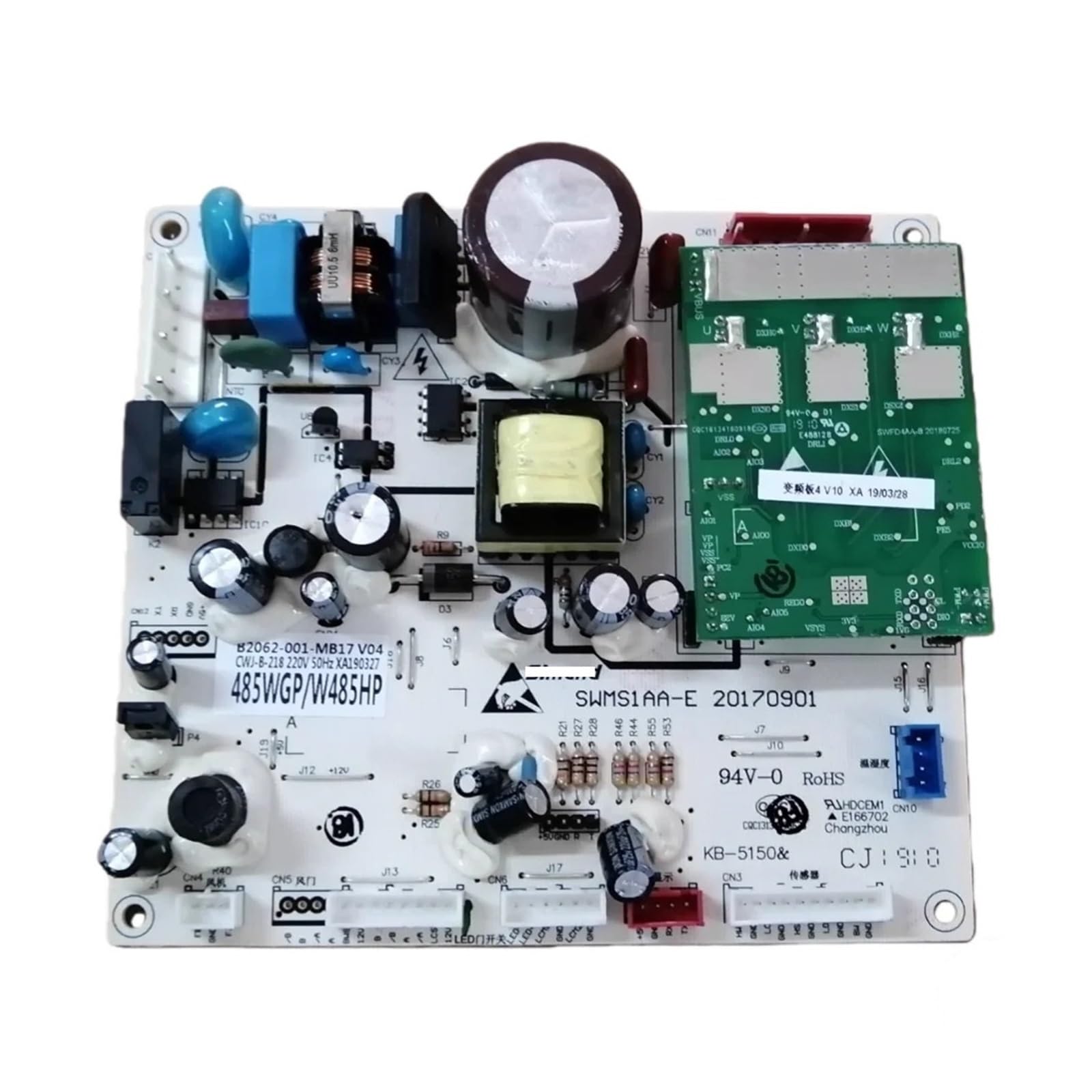 Control Board B2062-001-MB17，Compatible For Skyworth，Refrigerator Circuit PCB Fridge Motehrboard Freezer Spare Parts