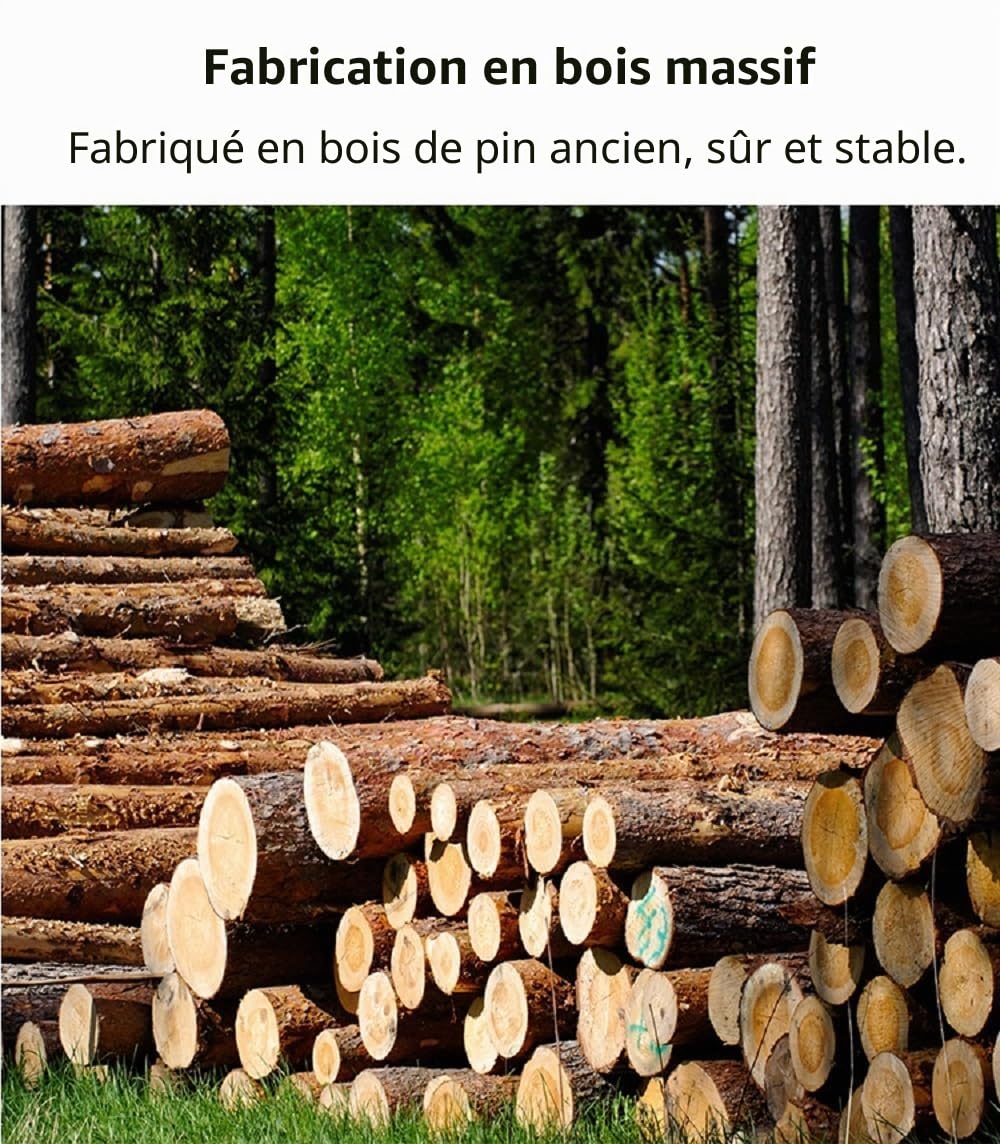Heehee Bibliothèque rotative à 360° sur Pied pour Enfants et Adultes (5 Niveaux)