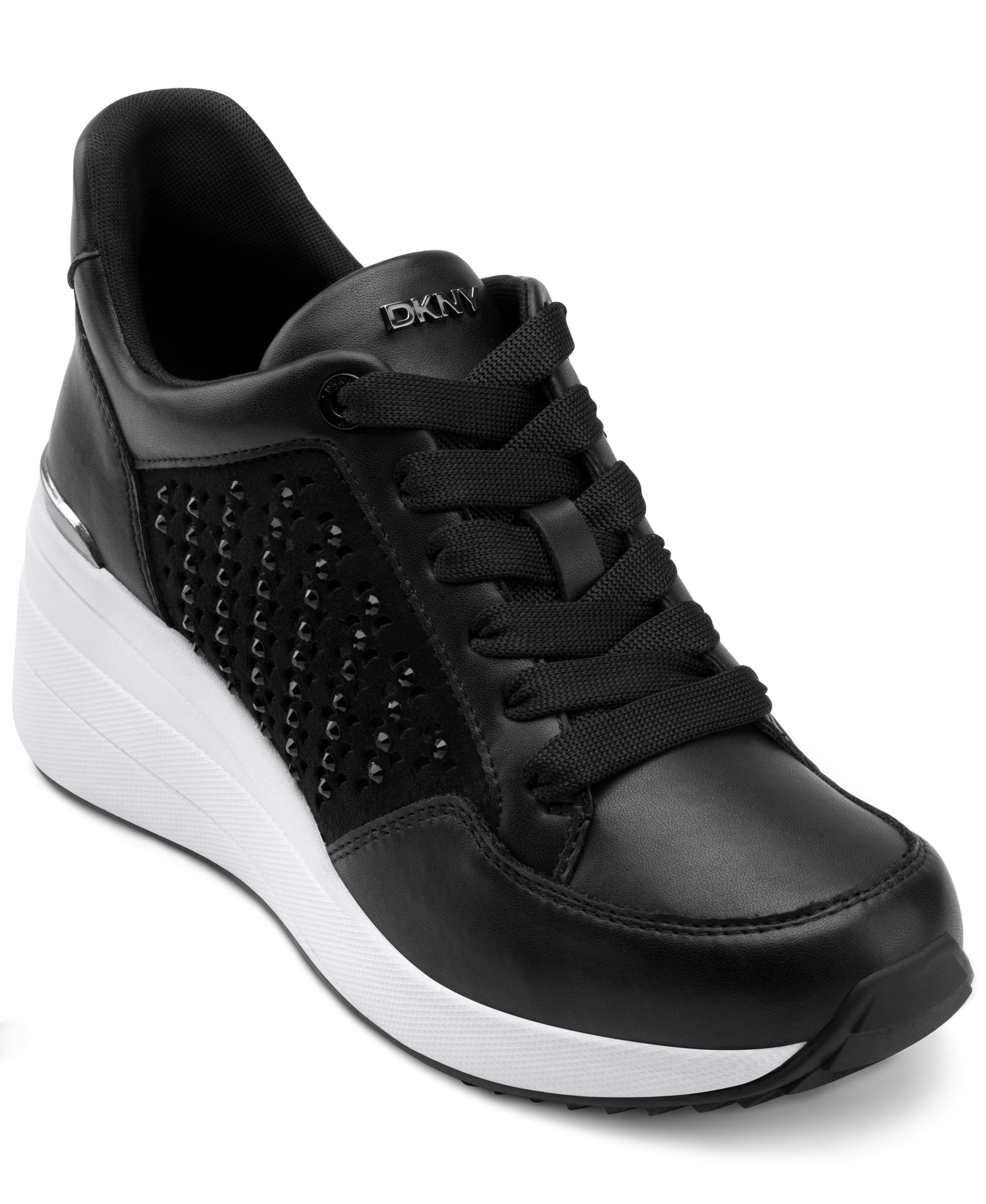

                                                    DKNY Women's Shoes Shoe, Black/Black, 10