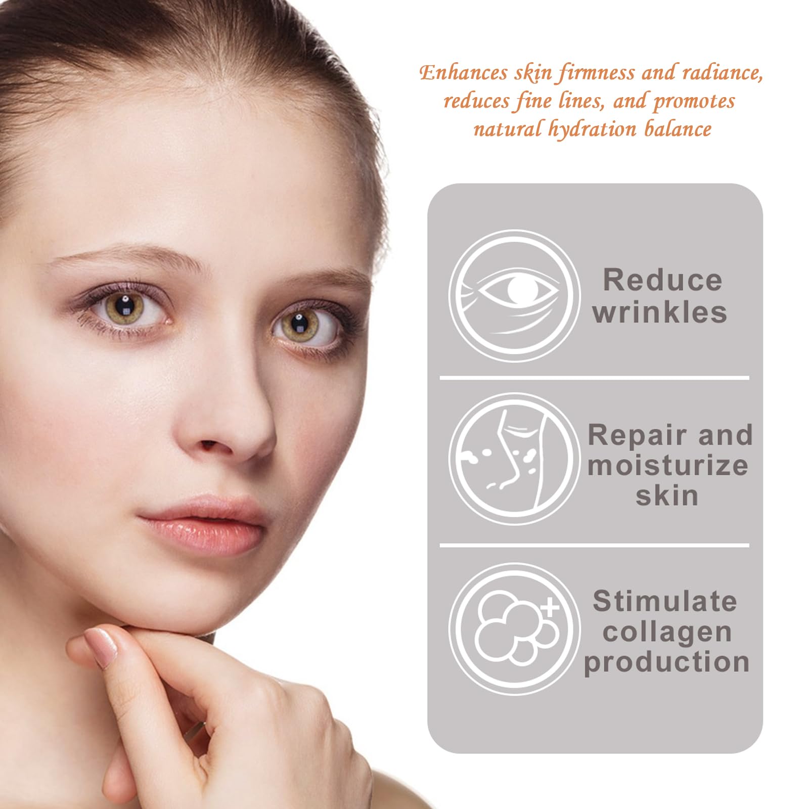 Maison Deep Collagen Serum,Maison Collagen Peptide Serum,Anti-Aging Serum zur Glättung Feiner Linien&Falten,Koreanisches Kollagen-Serum,Feuchtigkeit & Straffende Hautpflege,Steigert Elastizitä (1PC) - 2