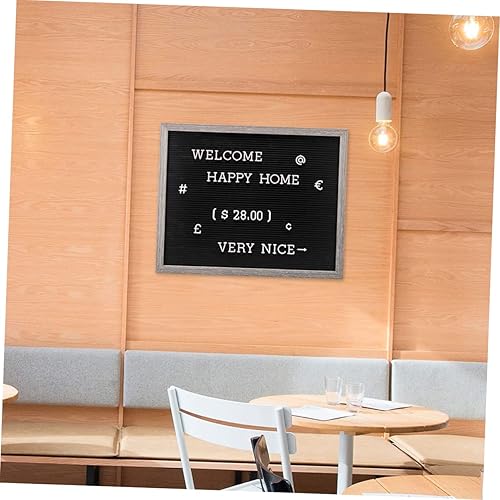 Miniatura 4 de Tablero de letras de plástico de fieltro, letras de repuesto, letras de cartón, tablero de letras, Nubmers, letras de plástico intercambiables,