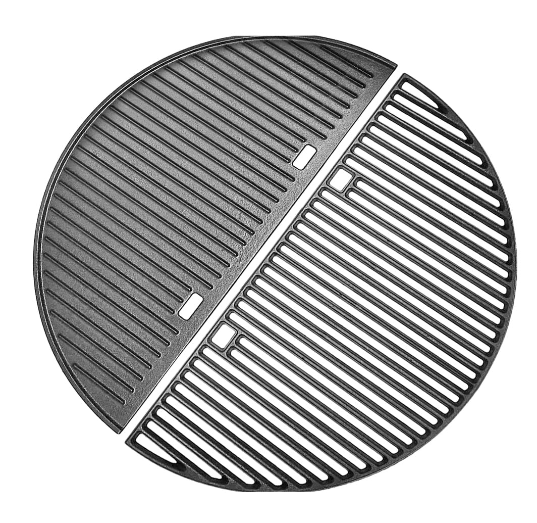 C6N993 (2-Pack) 24 Inch Cooking Grate for Kamado Joe Big Joe Pro Joe Charcoal Grills BJ24RHC Big Joe II, BJ24NRHC Big Joe II, BJ24RHCI-A Big Joe III, PJ24NRHC Pro Joe